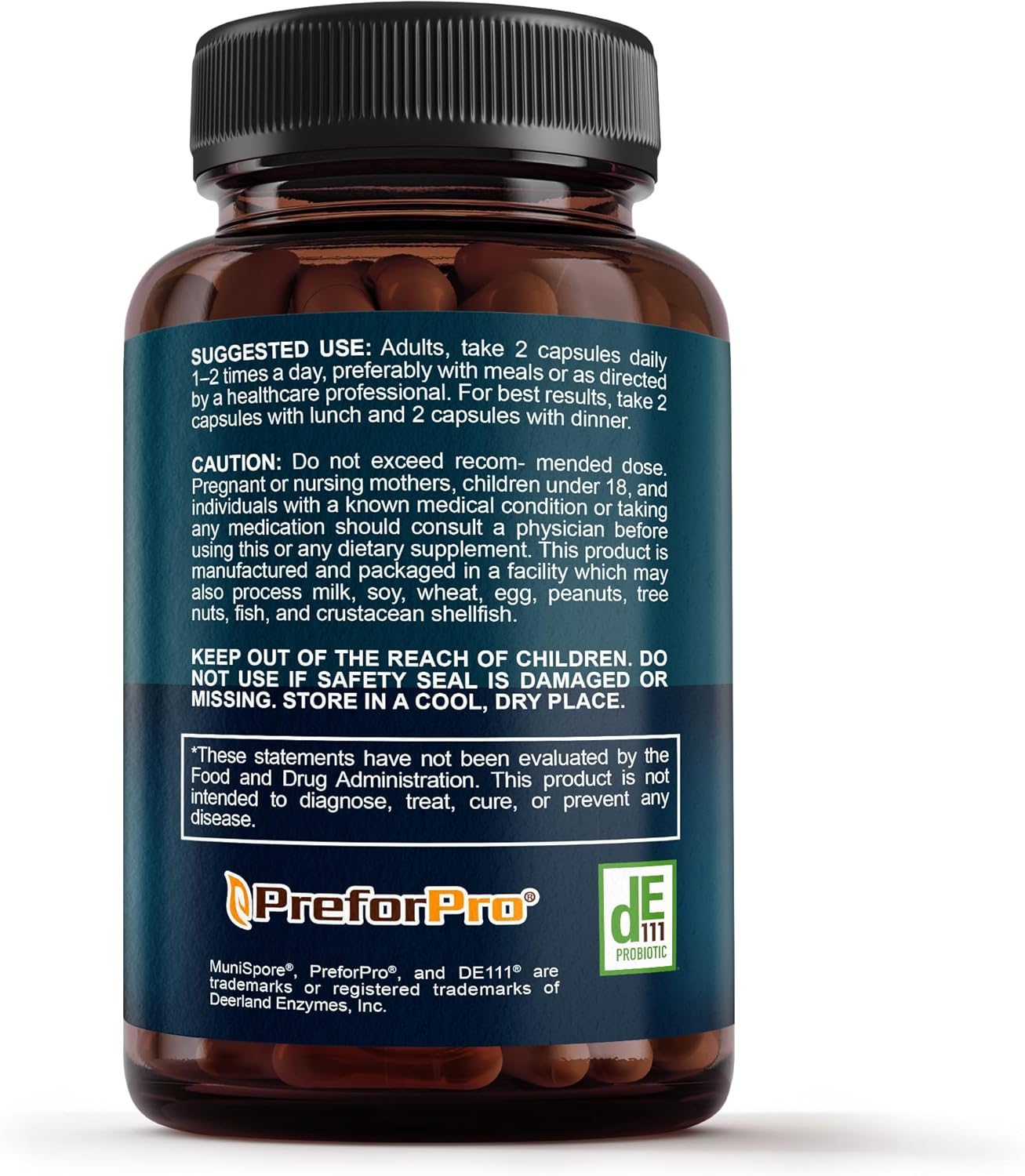 Probiótico, Prebiótico, Posbiótico y Enzimas Digestivas 4 en 1 Premium para Hombres y Mujeres – Apoya el Intestino, la Digestión y la Inmunidad – Salud Intestinal Completa con Pre, Post, Probióticos y