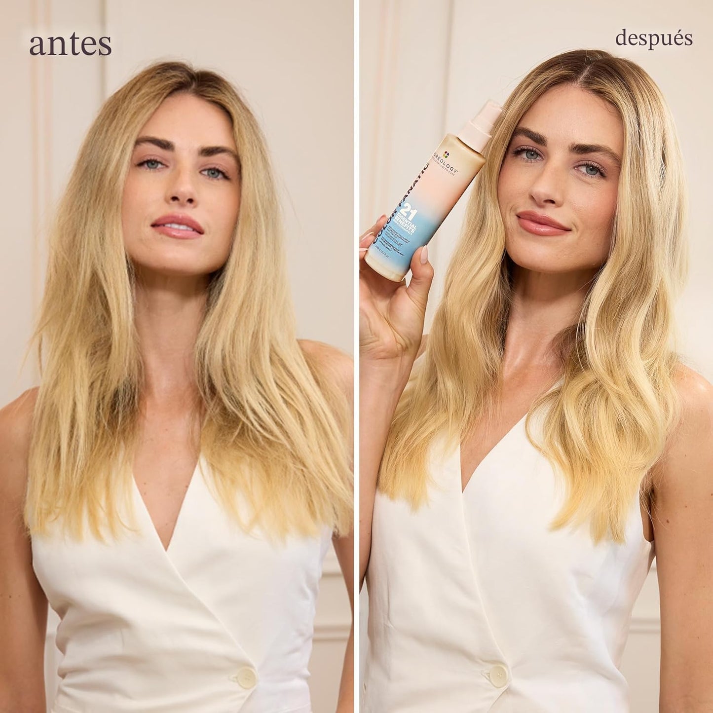 Pureology Color Fanatic - Spray sin enjuague multitarea, 21 benefic...
