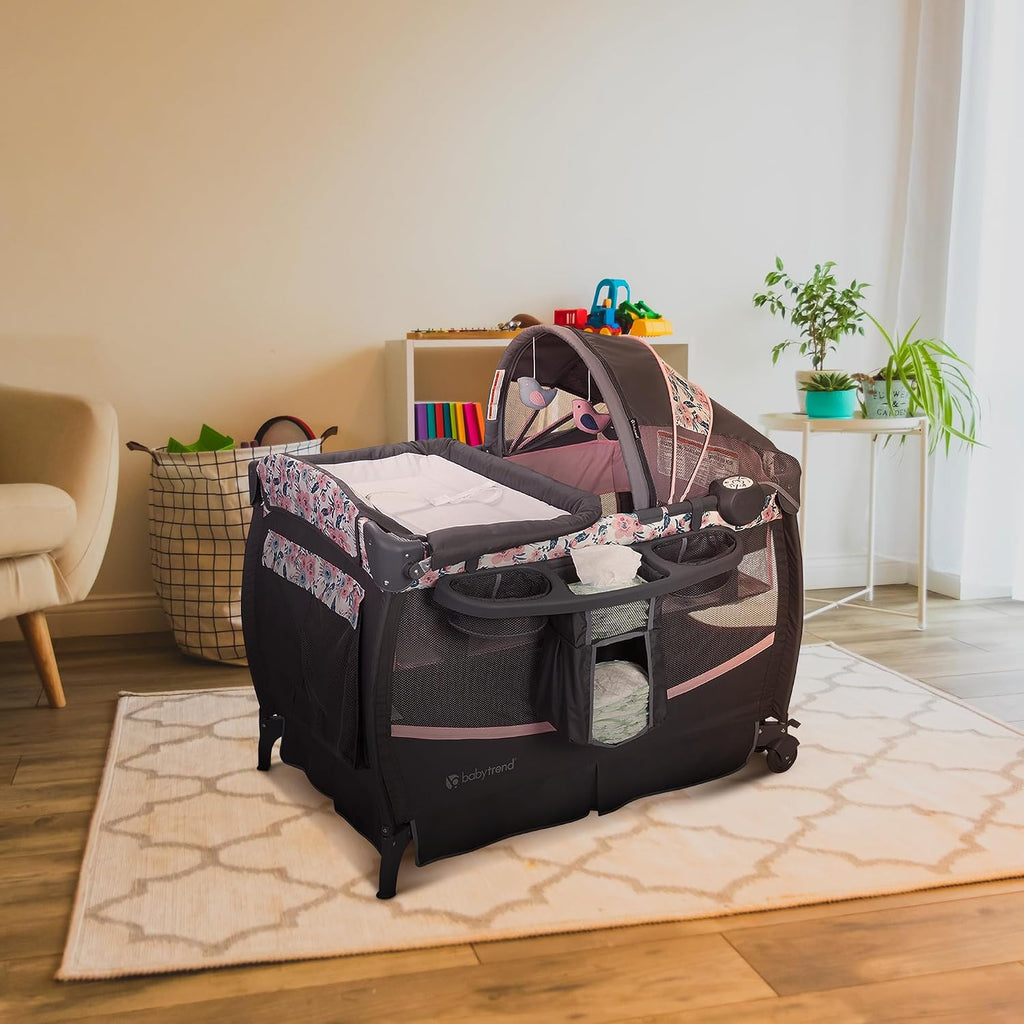 Baby Trend Deluxe II Nursery Center, Bluebell, 41x47x22 pulgadas (p...