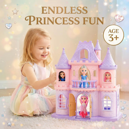 Liberty Imports Paquete de 12 Muñecas Pequeñas de Princesa Real - J...
