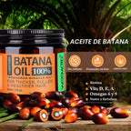 WEEMOTD Aceite de batana sin refinar para el crecimiento del cabell...