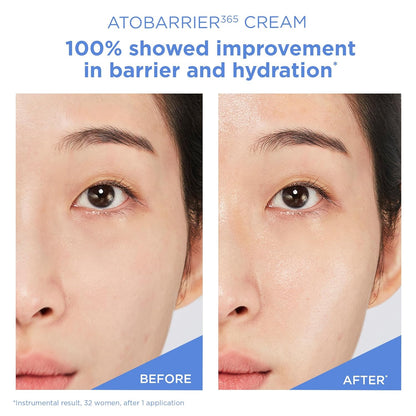 AESTURA ATOBARRIER365 Crema con Ceramidas, Hidratante Facial Coreano para Reparación de la Barrera | Hidratación Duradera de 120H, Cápsulas de Ceramidas, Para Piel Seca y Sensible, No comedogénica, 80