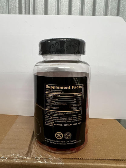 Black Girl Vitamins - Gomitas de Vitamina D3, para Apoyo Inmunológi...