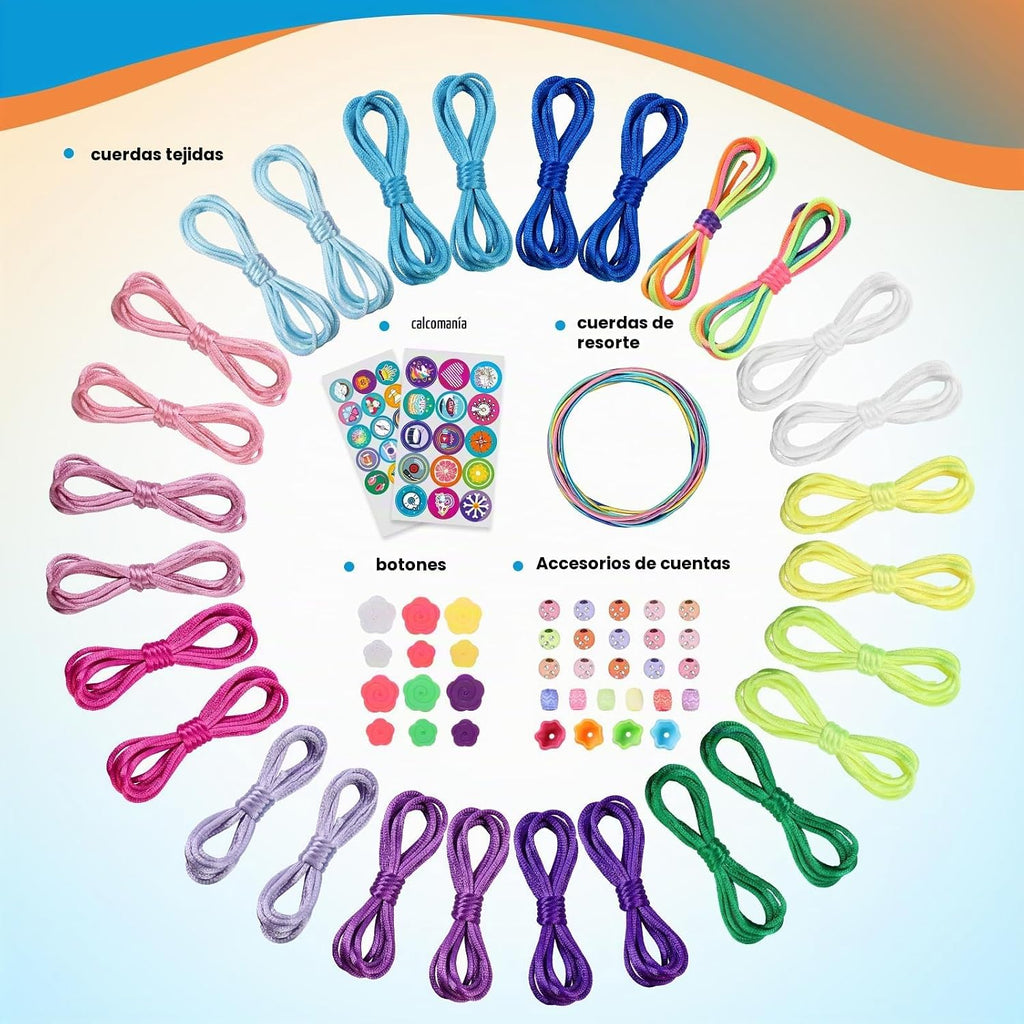 DDAI Kit de fabricación de pulseras de amistad para niñas - Juguete...