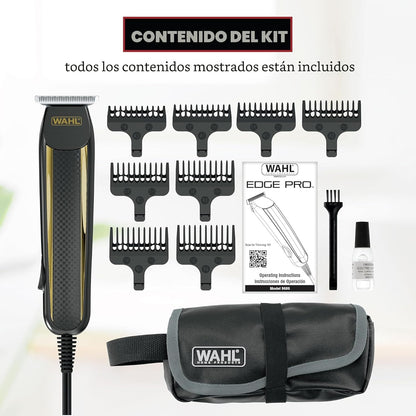 Wahl Edge Pro Recortadora de Barba con Cable Sin Protuberancias par...
