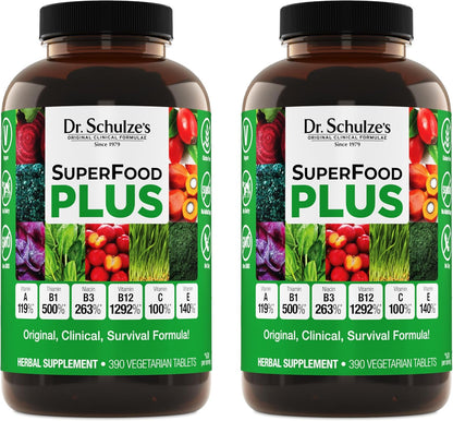 Dr. Schulze's SuperFood Plus - Suplemento diario de superalimen...