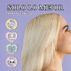 Luseta - Acondicionador morado para cabello teñido, gris, rubio y s...