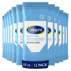 Cetaphil Toallitas faciales y corporales, paños de limpieza suaves...
