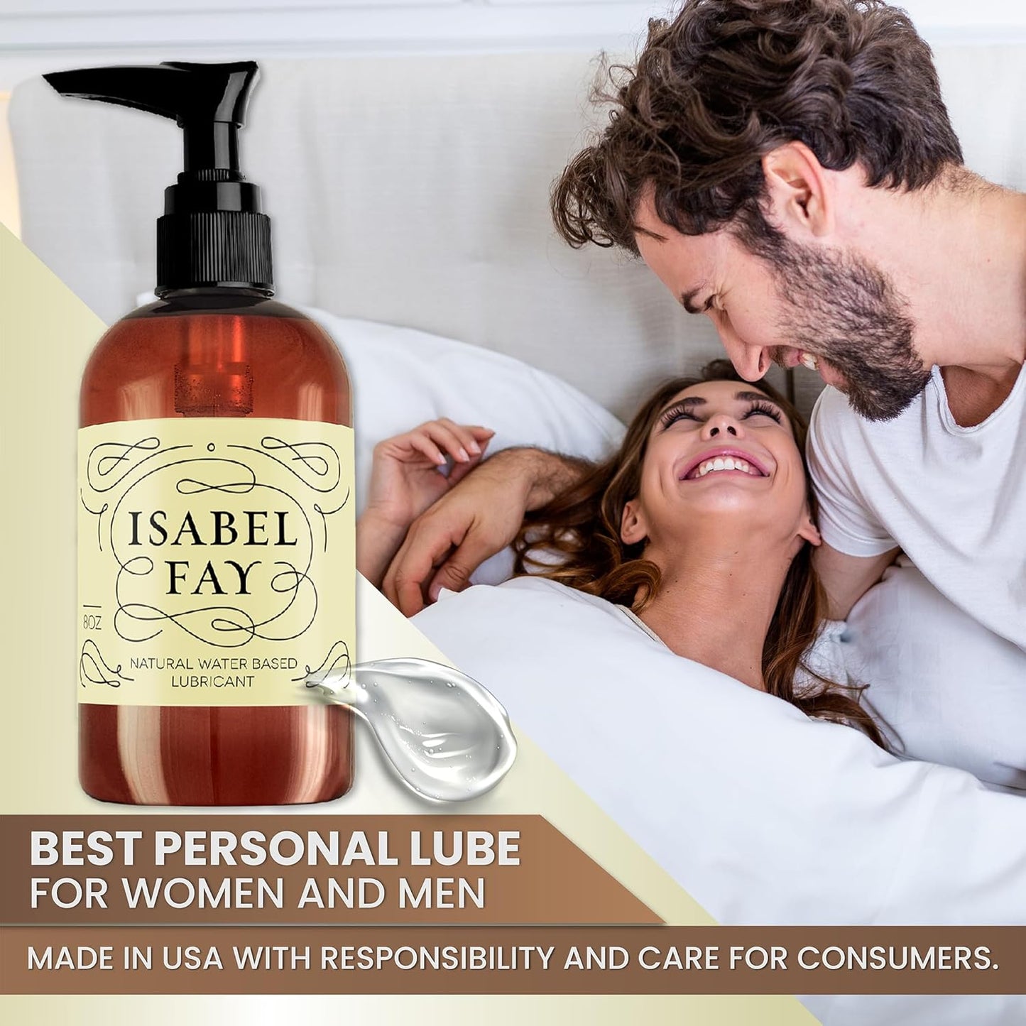 Lubricante íntimo, personal y natural para piel sensible Isabel Fay...