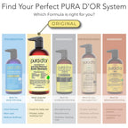 PURA D'OR Gold Label - Champú y acondicionador de biotina antia...