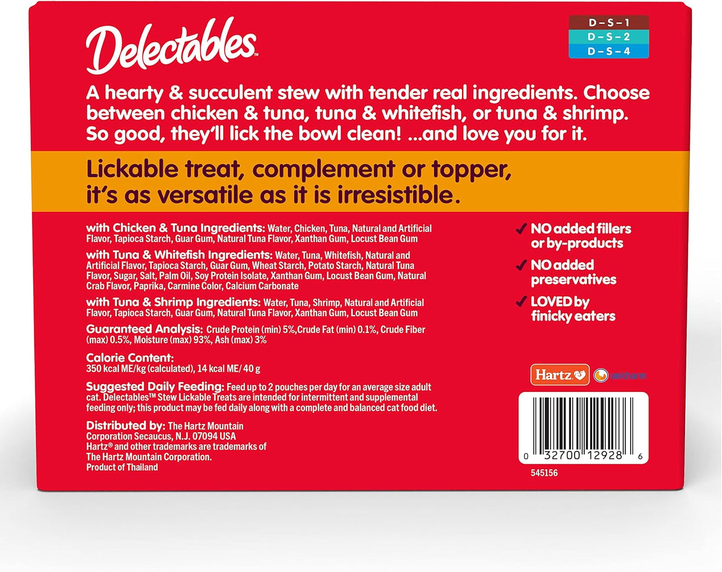 Delectables Lickable Treat Stew Wet Cat Treats - Paquete variado de...