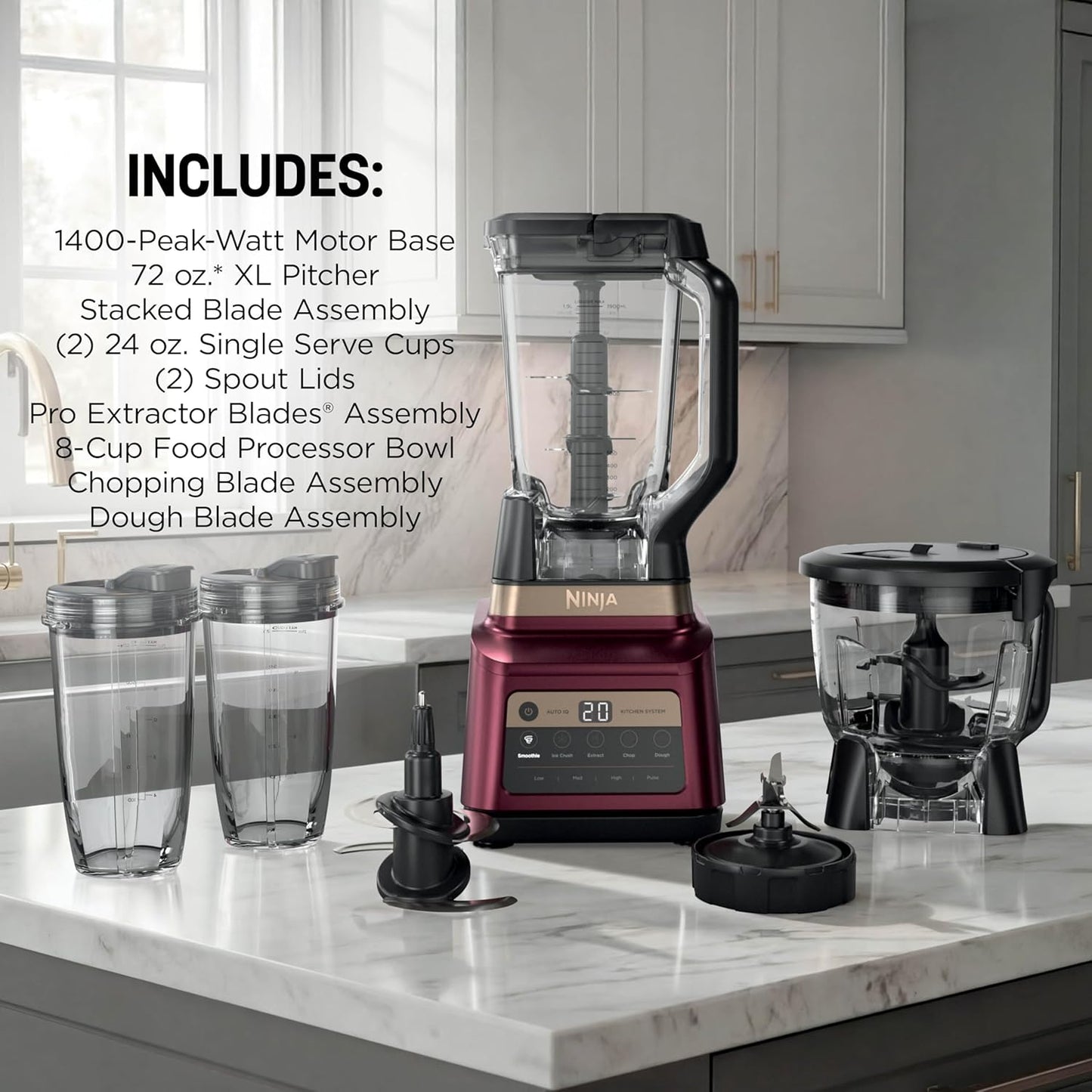 Sistema de cocina Ninja Professional Plus Premier | Sistema 3 en 1...