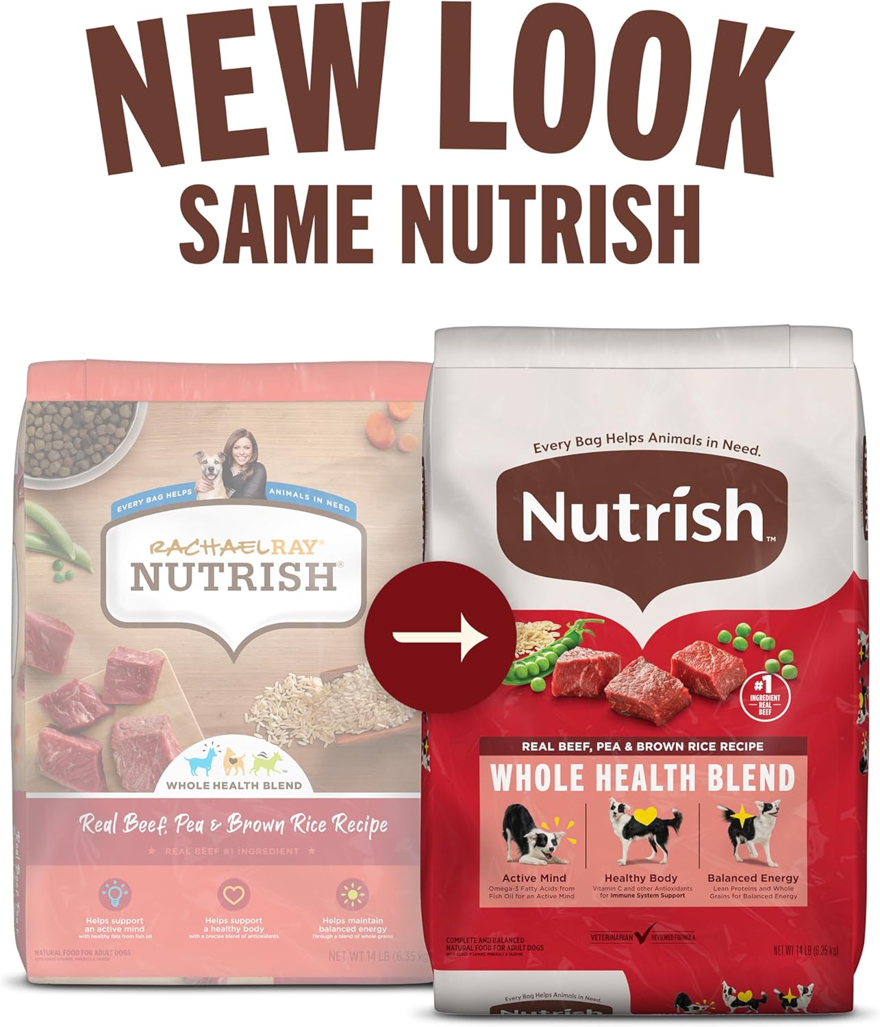 Rachael Ray Nutrish - Alimento para Perro Natural Seco