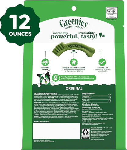 Greenies Golosinas dentales naturales para perros adultos recomenda...