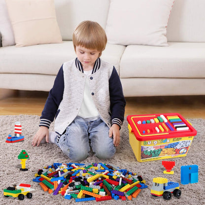 Juego de ladrillos de construcción de 1020 piezas, 1000 bloques de...