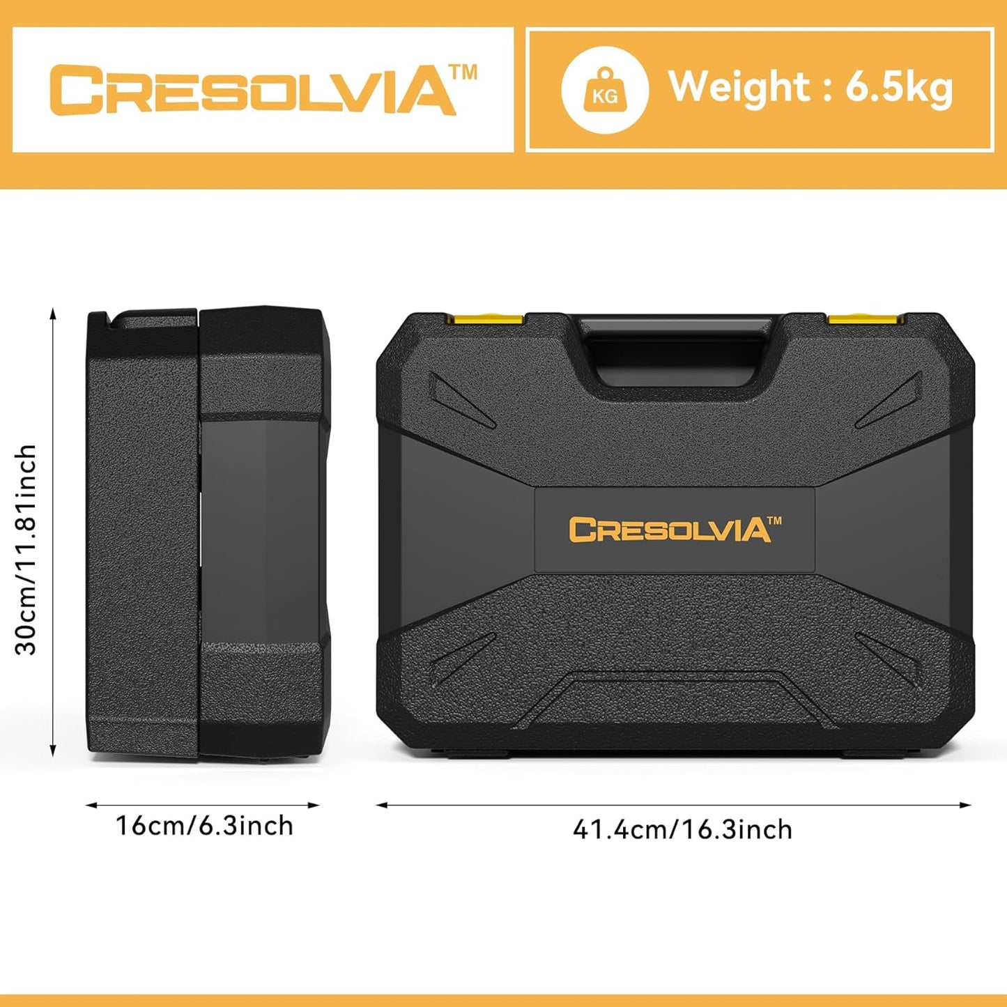 CRESOLVIA - Kit de herramientas de 328 piezas para el hogar, juego...
