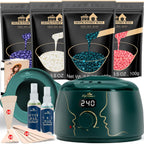 Lifestance Kit de Depilación para Mujeres y Hombres - Calentador Di...