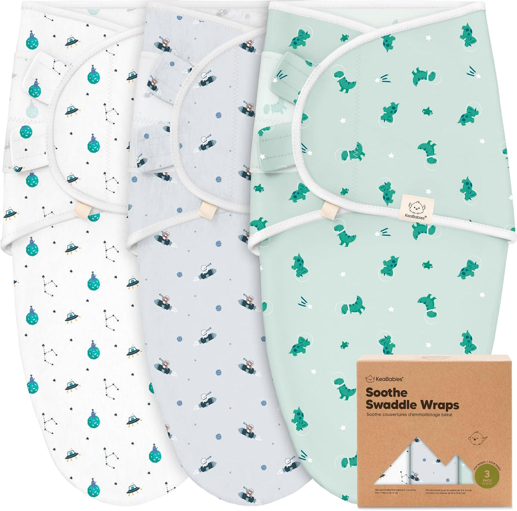 3 paquetes de sacos de dormir orgánicos para bebé - Mantas envolven...