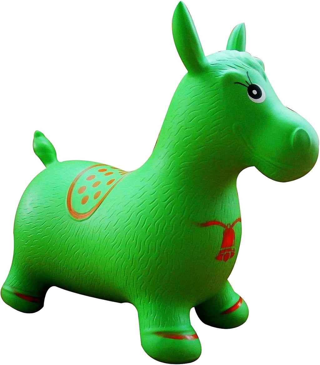 AppleRound Caballo, vaca o unicornio inflable para montar y saltar...