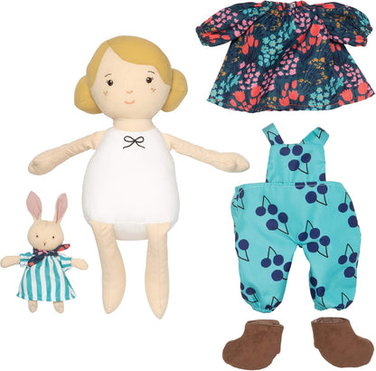 Manhattan Toy Playdate Friends Ollie - Muñeca lavable a máquina y a...