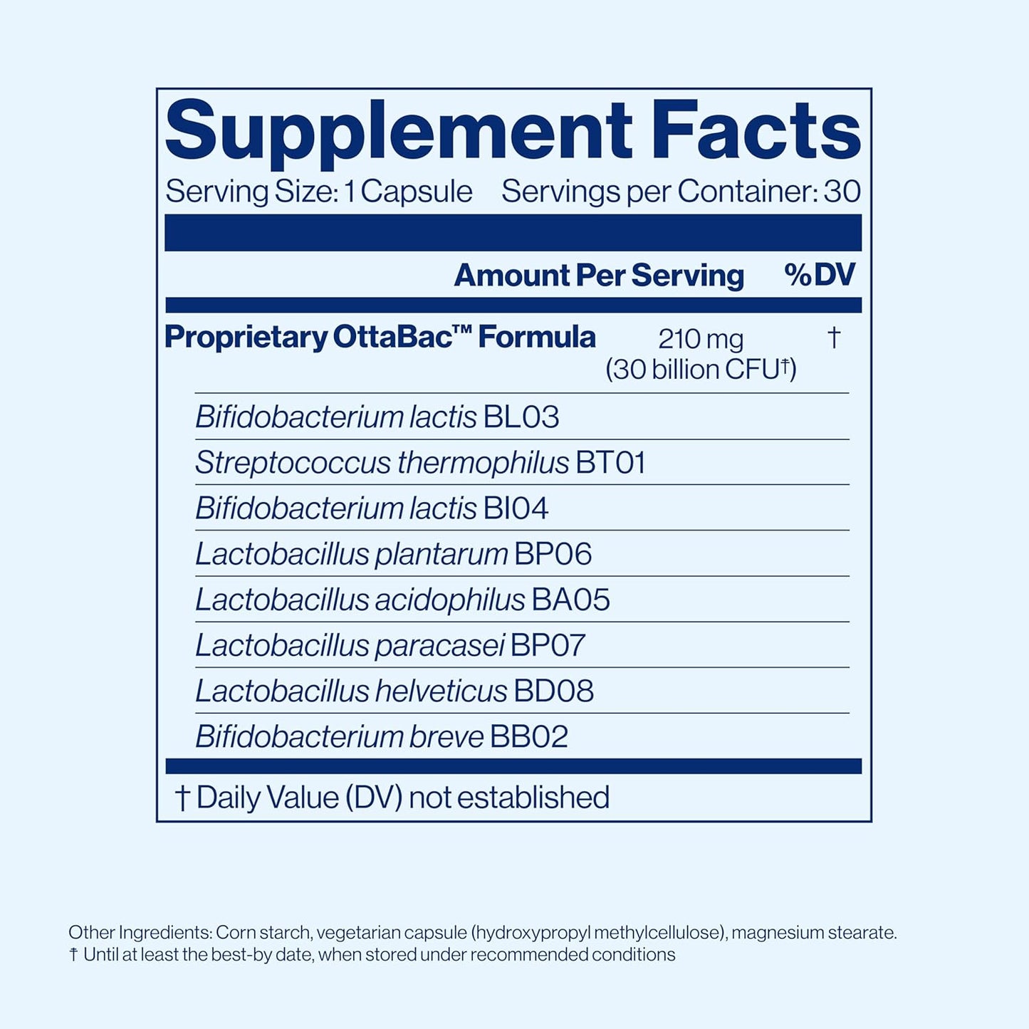 VSL4 Probióticos diarios intestinales para la salud intestinal, 30B...