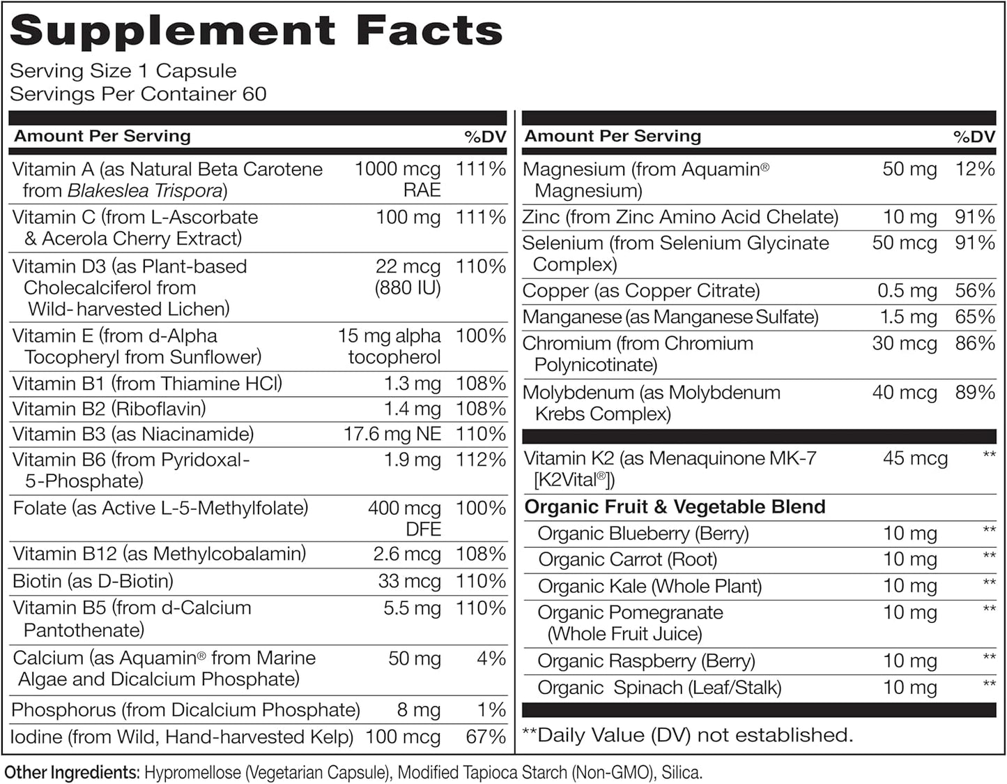NATURELO - Multivitamínico diario para los hombres