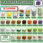 AIDYVOI Juego de 200 Piezas de Juguetes de Construcción con Bloques...