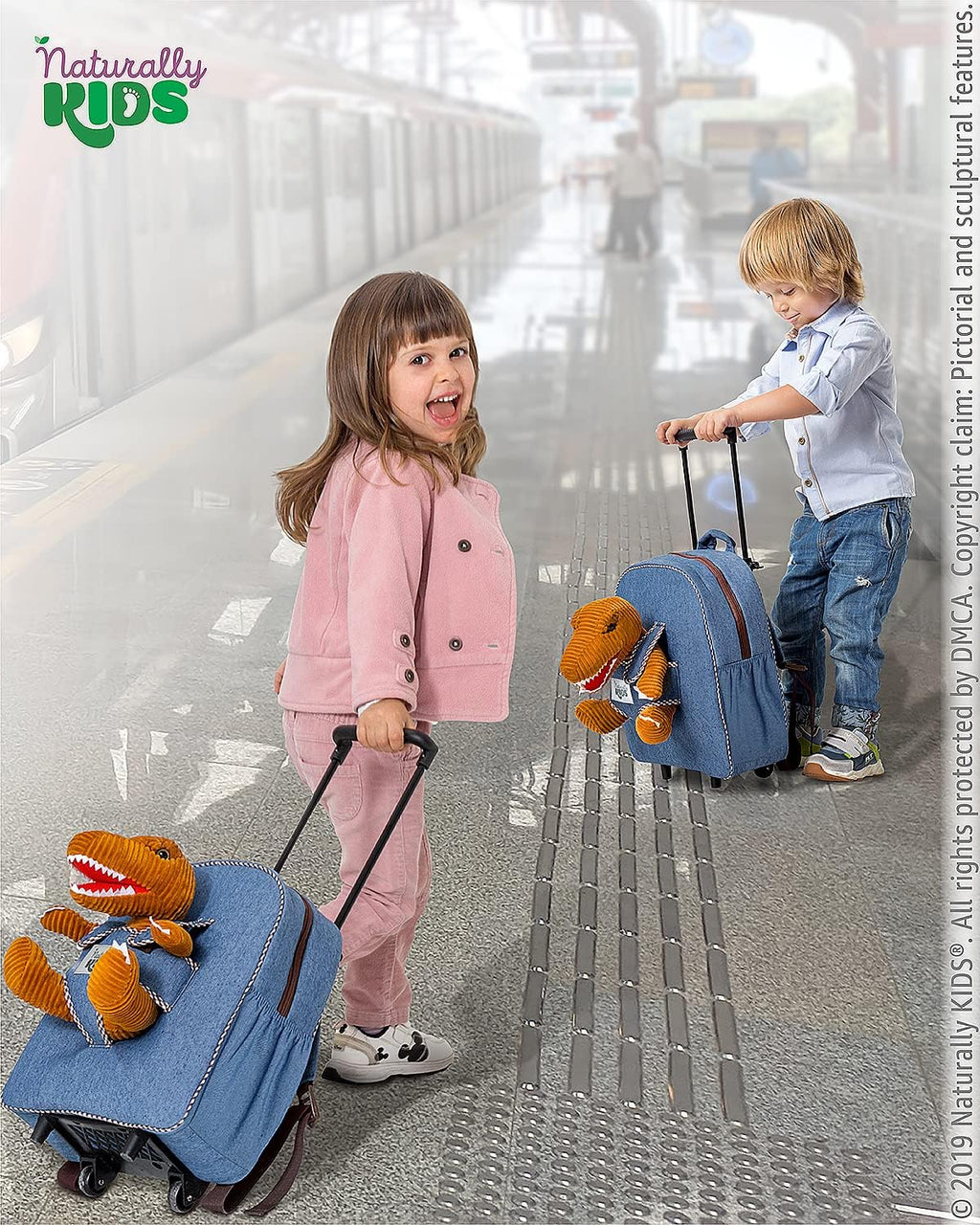 Naturally KIDS Maleta para niños pequeños con. Juguete de dinosauri...
