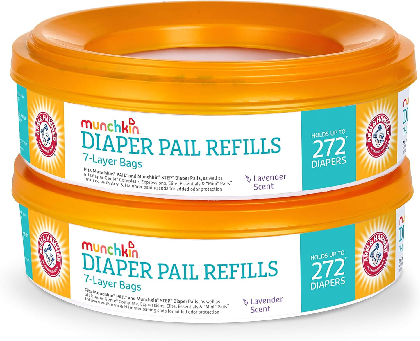 Munchkin® Set de recarga para cubos de pañales STEP™ y PAIL™ - Incl...