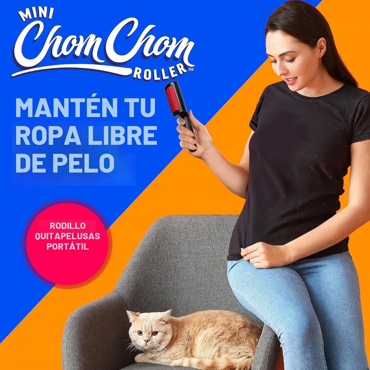 ChomChom Roller para pelo de mascotas \u2013 Herramienta reutilizab...