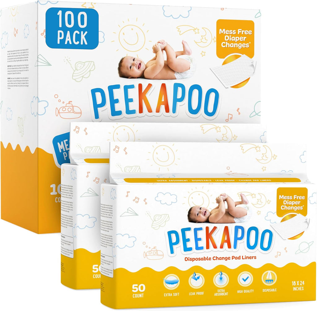Peekapoo - Los forros originales desechables para cambiador de bebé...
