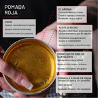 REUZEL Pomada Roja Media Hold Alto Brillo 0.21 lb | Pomada soluble...
