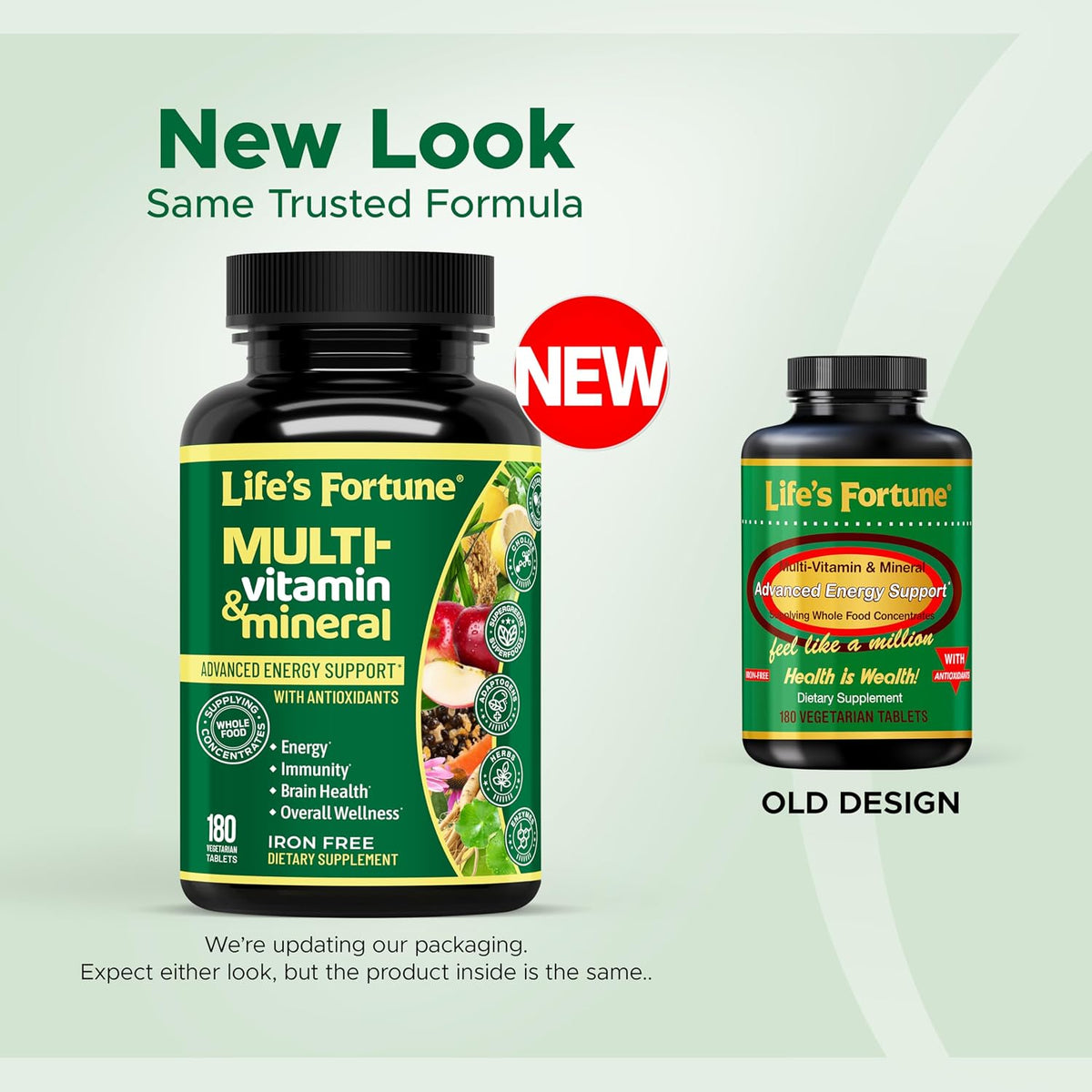 Life's Fortune Suplemento multivitamínico y mineral integral pa...
