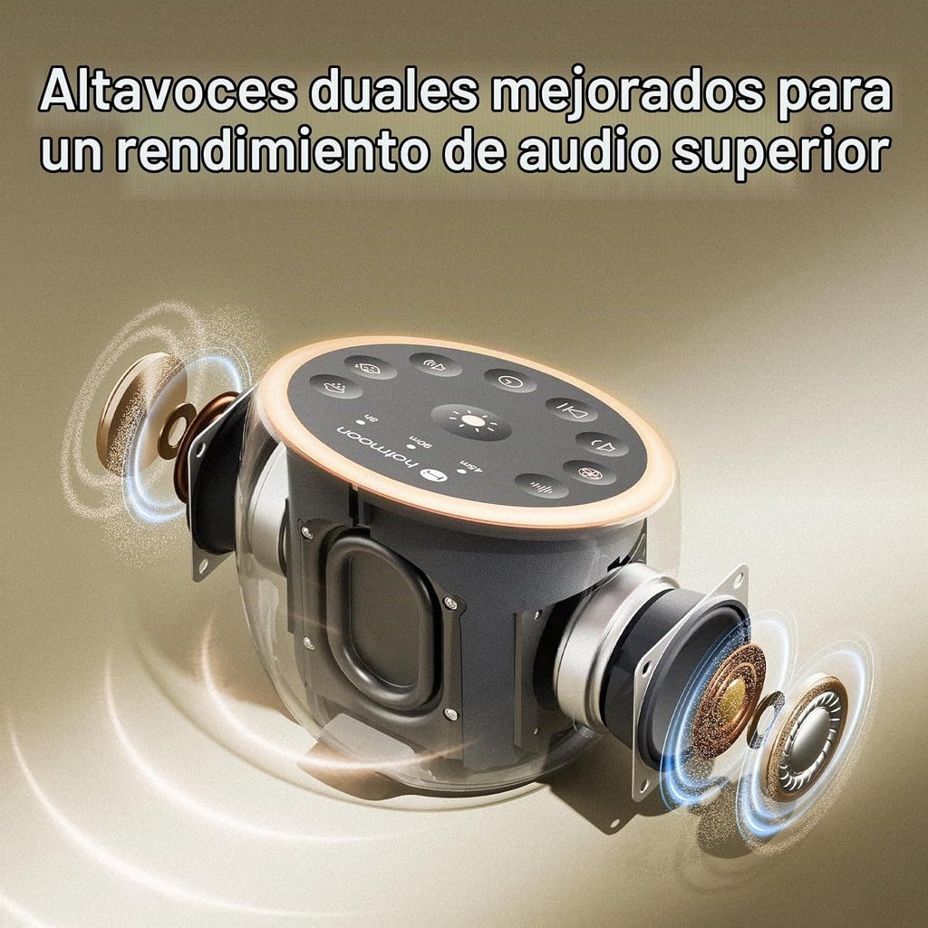Hotmoon Máquina de sonido para dormir, Cocoon 2, 40 sonidos, doble...