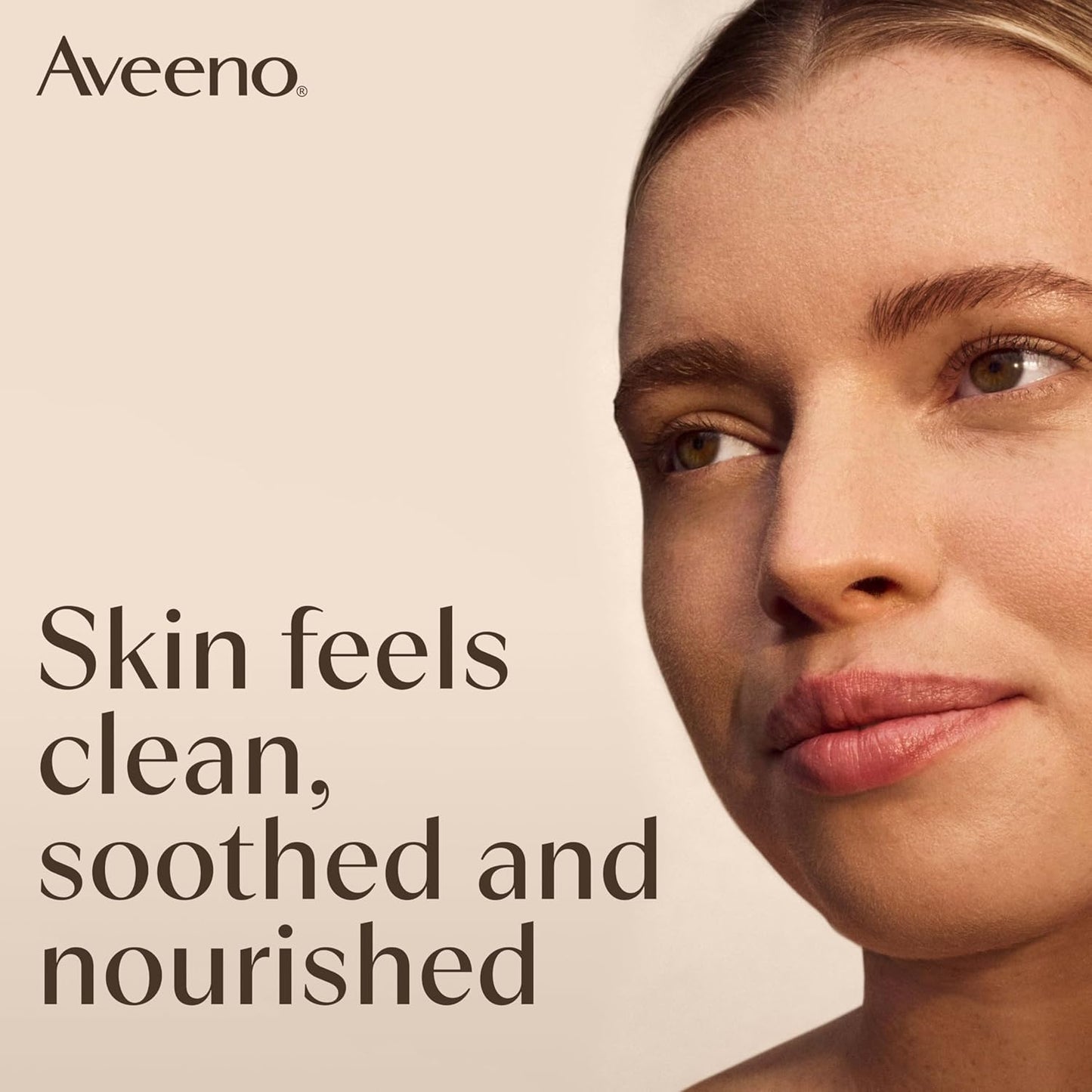 Aveeno Calm + Restore Limpiador espumoso para piel sensible, lavado facial diario que elimina suavemente el maquillaje y limpia la piel con avena calmante, altamisa y ácido hialurónico, sin fragancia
