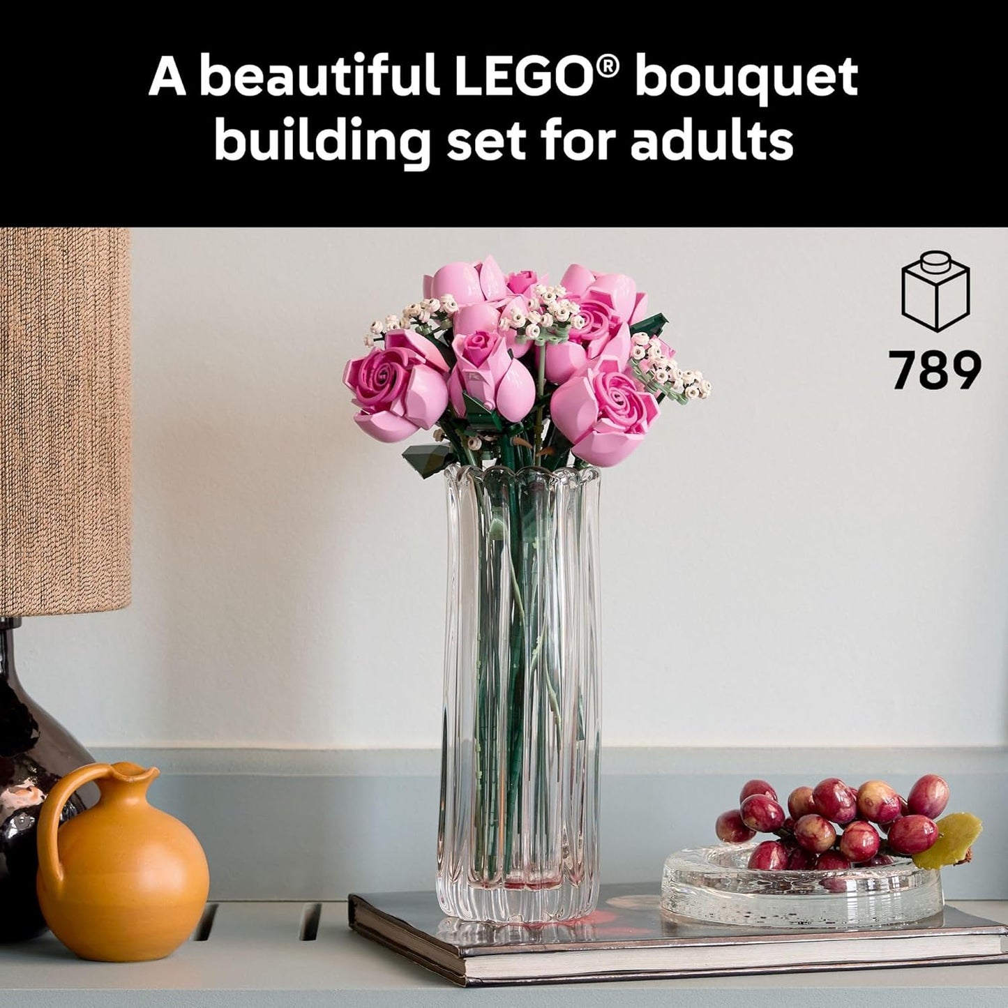 LEGO Botanicals 10374 - Ramo de rosas artificiales bloques