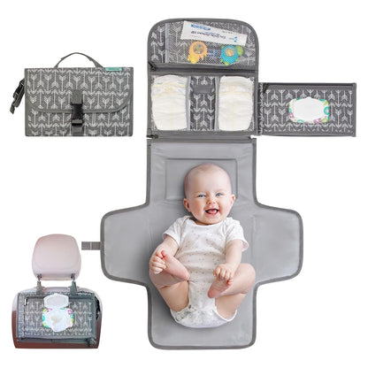 Kopi Baby Cambiador de pañales portátil, bolsa de viaje con bolsill...