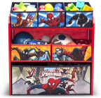Delta Children Organizador de juguetes multicompartimiento, Marvel...
