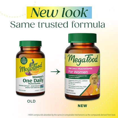 MegaFood - Women's One Daily, soporta equilibrio emocional saludabl...