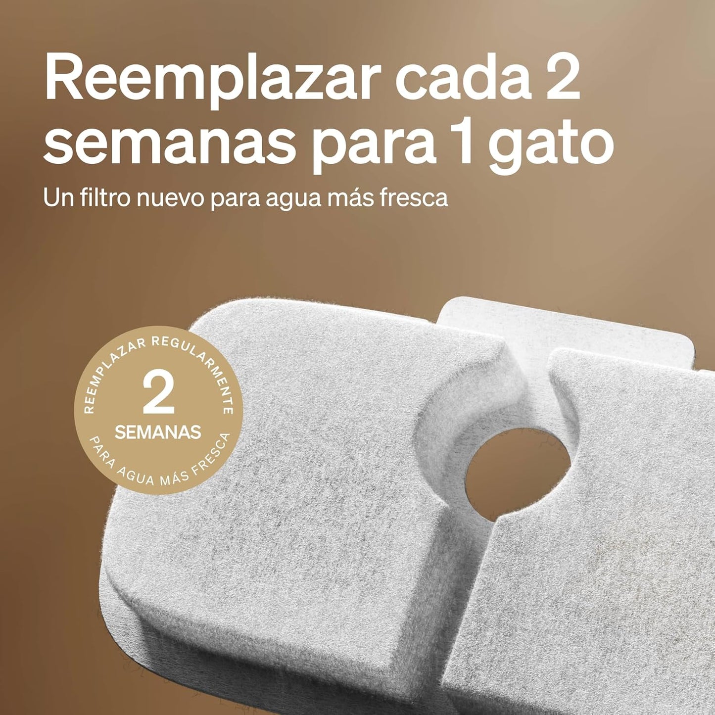 PETLIBRO Dockstream - Filtros de fuente de agua para gatos, paquete...