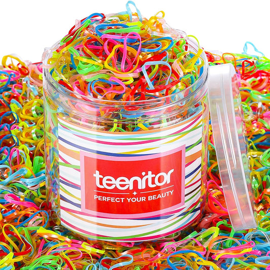 Teenitor - Bandas elásticas para el cabello, bandas elásticas peque...