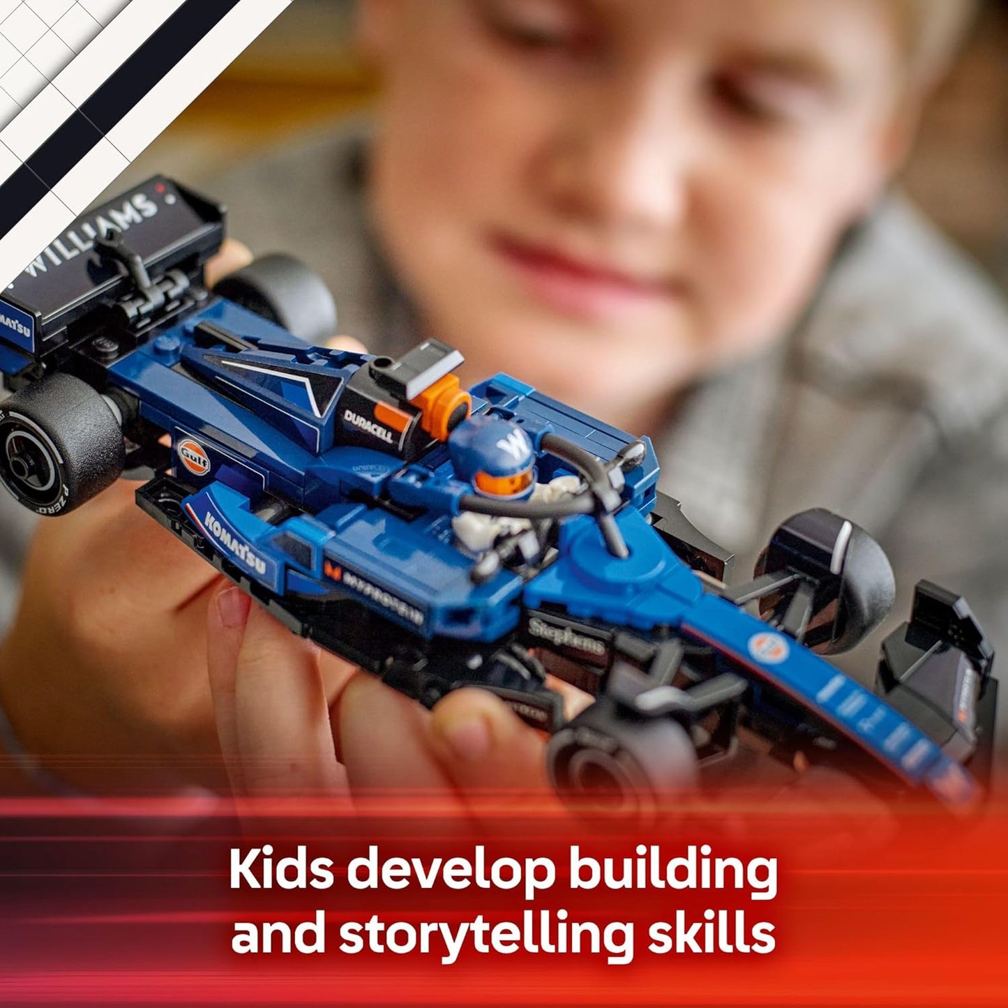 LEGO Speed Champions Williams Racing FW46 F1 - Juego de