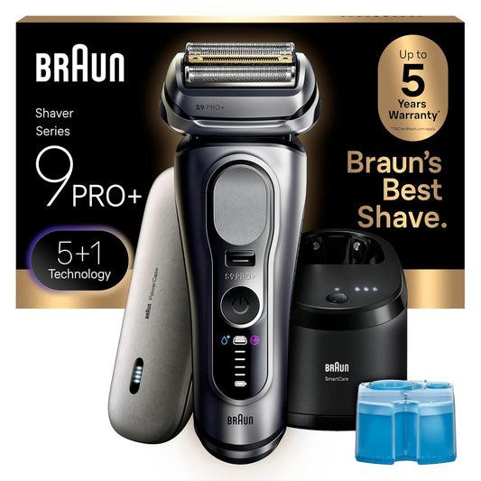 Braun Maquinilla de afeitar eléctrica para hombres Serie 9 PRO+ Máq...