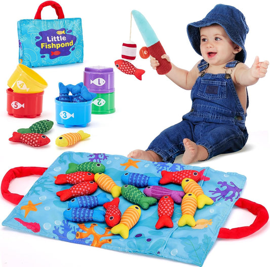 hahaland Juguetes Montessori para niño de 1 año, regalo de cumpleañ...