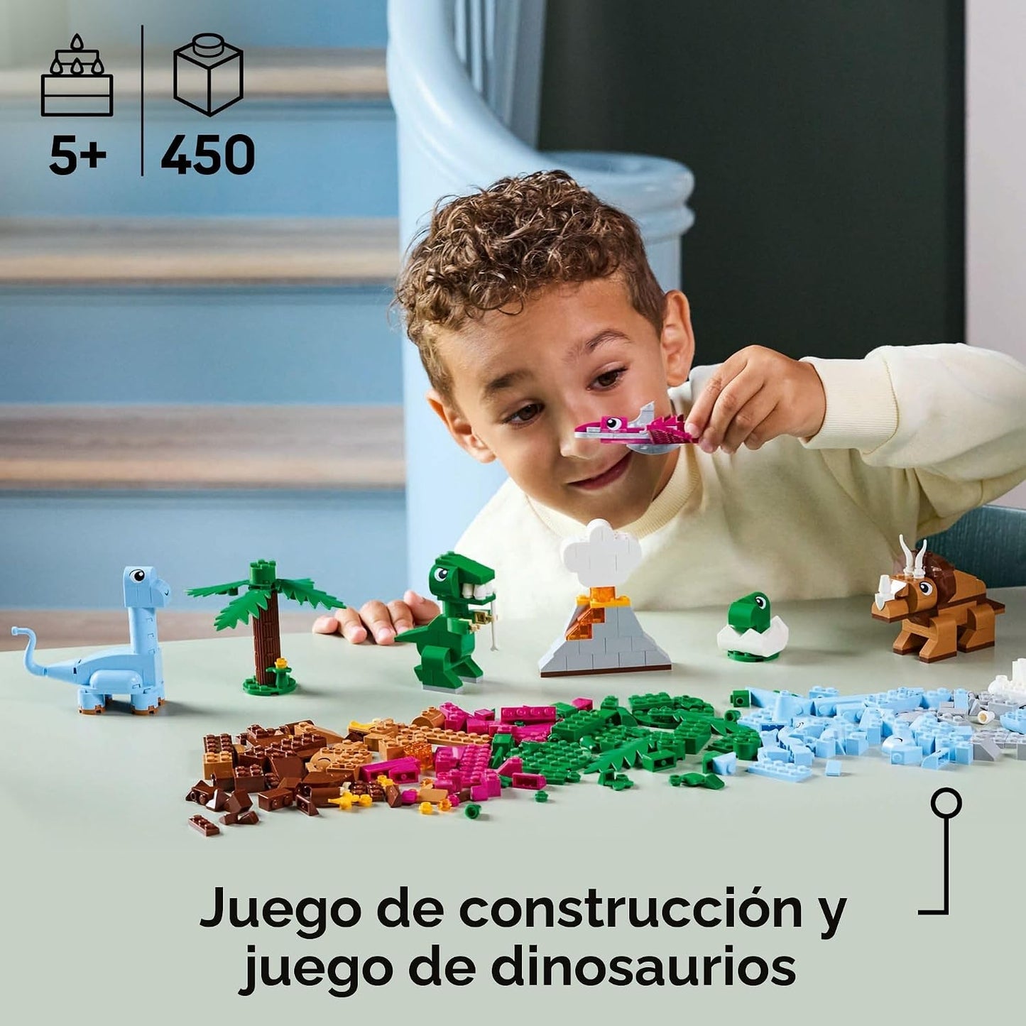LEGO Clásico Juguetes Creativos Dinosaurios - Bloques de Construcci...