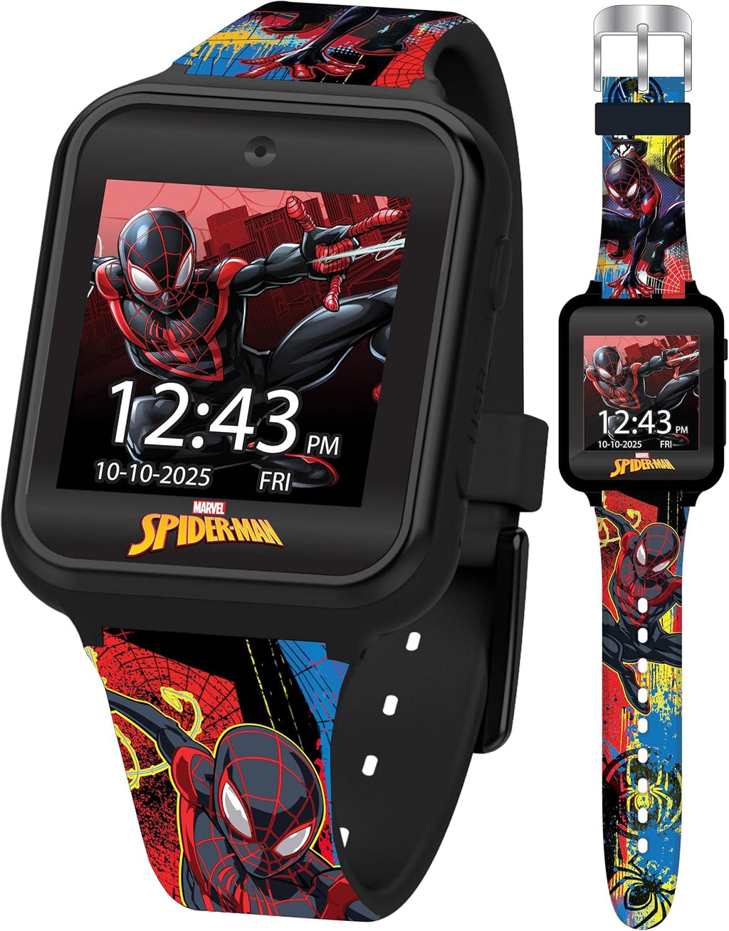 Reloj inteligente Marvel Spider-Man para niños: características div...