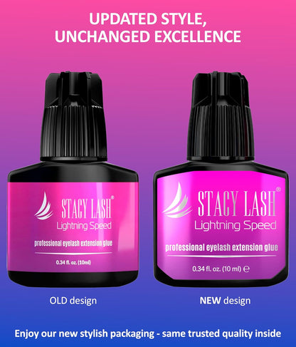 STACY LASH Lightning Speed - Pegamento para extensión de pestañas,...