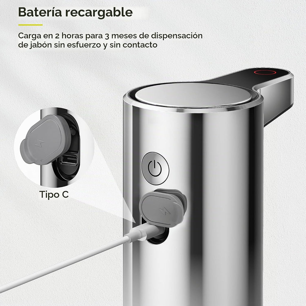 EKO Aroma - Dispensador automático de jabón líquido de 9 onzas líqu...