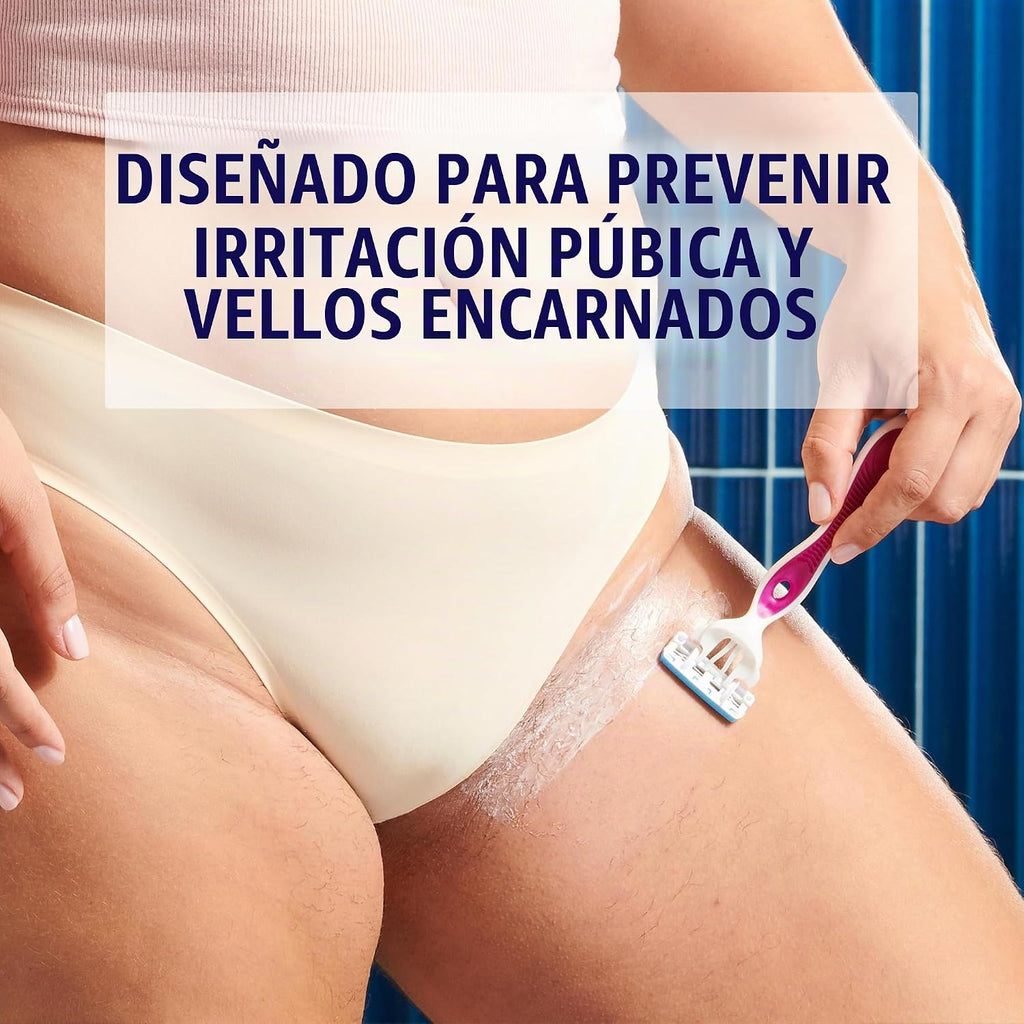 Schick Hydro Silk Máxima protección para la piel púbica, maquinilla...
