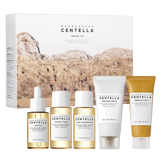 SKIN1004 Centella - Kit de viaje, juego coreano para el cuidado de...